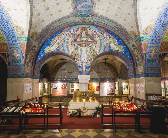 Cierge 280h - Sanctuaire de Lisieux - Basilique Sainte Thérèse