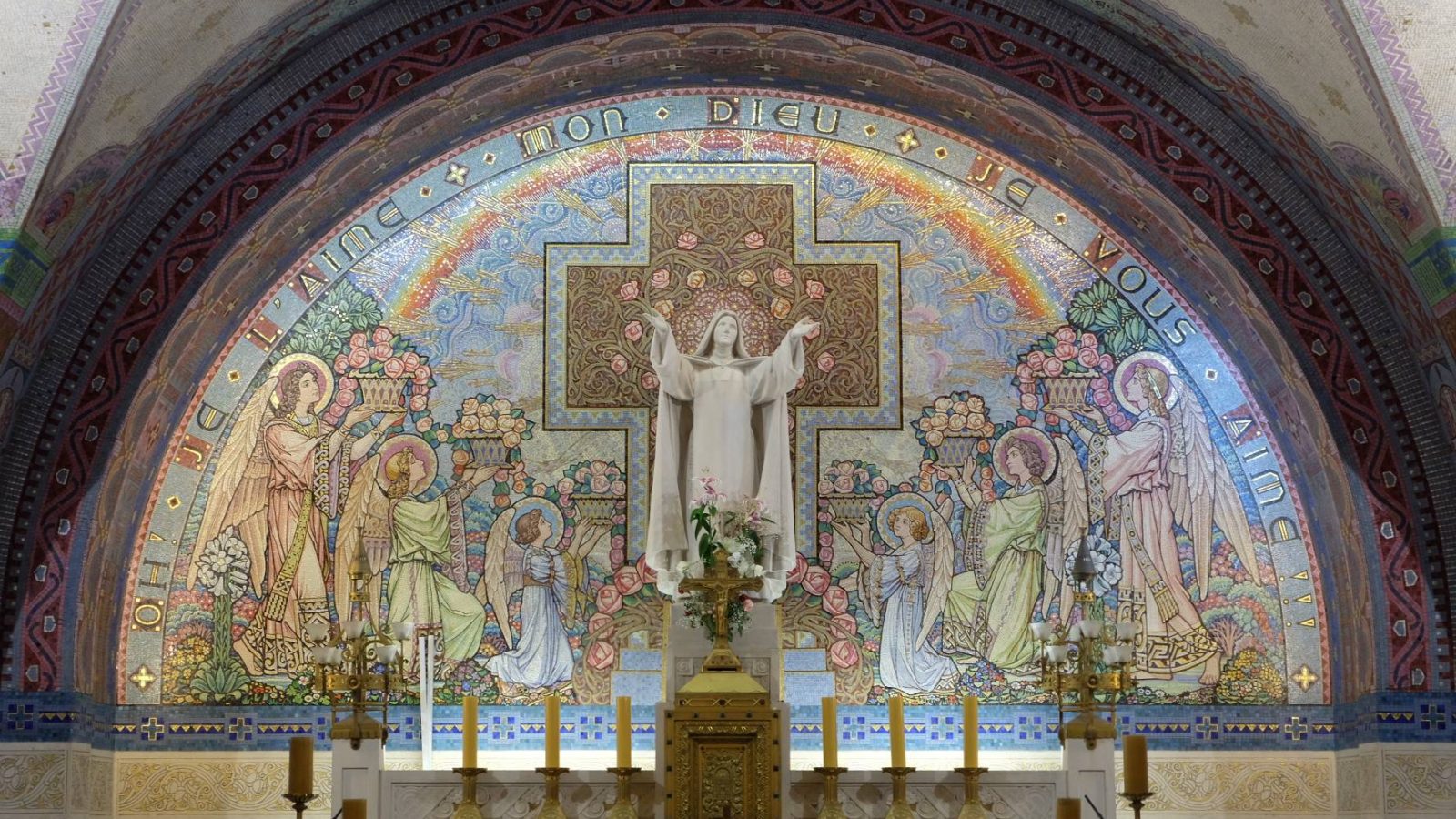 Cierge 280h - Sanctuaire de Lisieux - Basilique Sainte Thérèse
