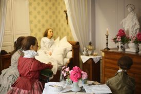 La chambre où elle fut guérie par le sourire de la Vierge le dimanche 13 mai 1883.