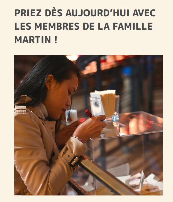 Soutenir la mission du Sanctuaire Sainte Thérèse de Lisieux