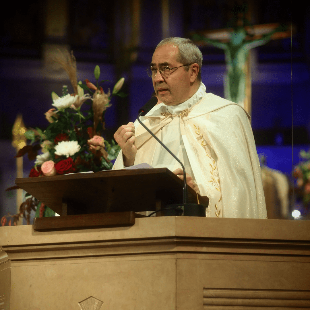 Messe d’installation du chanoine Emmanuel Schwab comme nouveau recteur du Sanctuaire de Lisieux