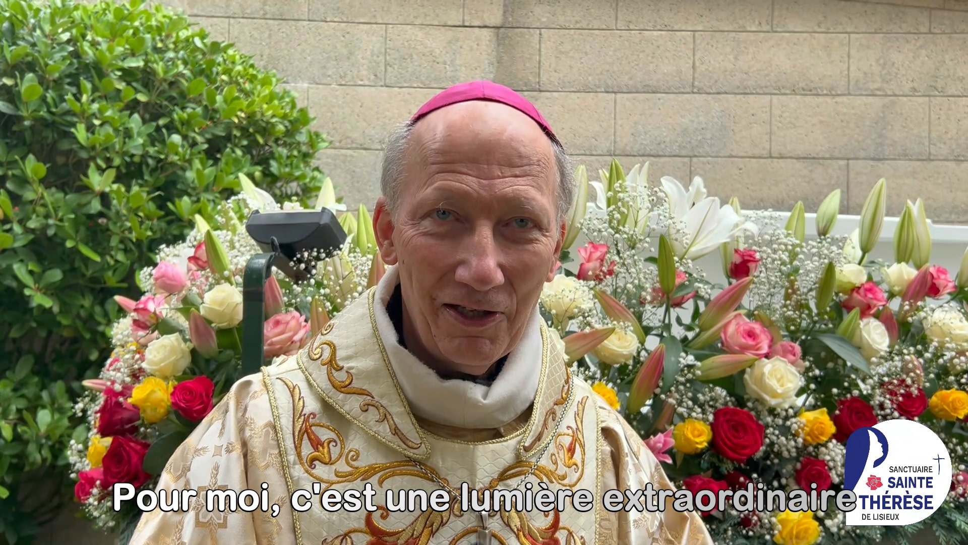 Conférence de Mgr d’Ornellas sur la prière chez sainte Thérèse
