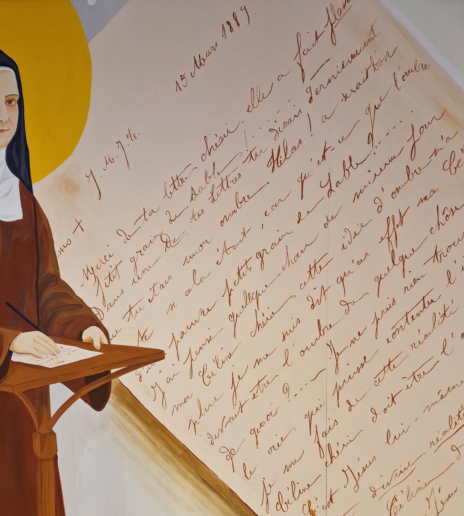 Leitura das cartas de Teresa na Basílica de Lisieux - Santuário de ...
