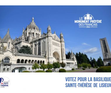 La Basilique Sainte-Thérèse de Lisieux en lice pour le Monument préféré des Français 2026 !
